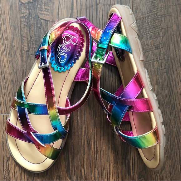 The Childrens Place Kids Double Buckle Sandal Sneaker